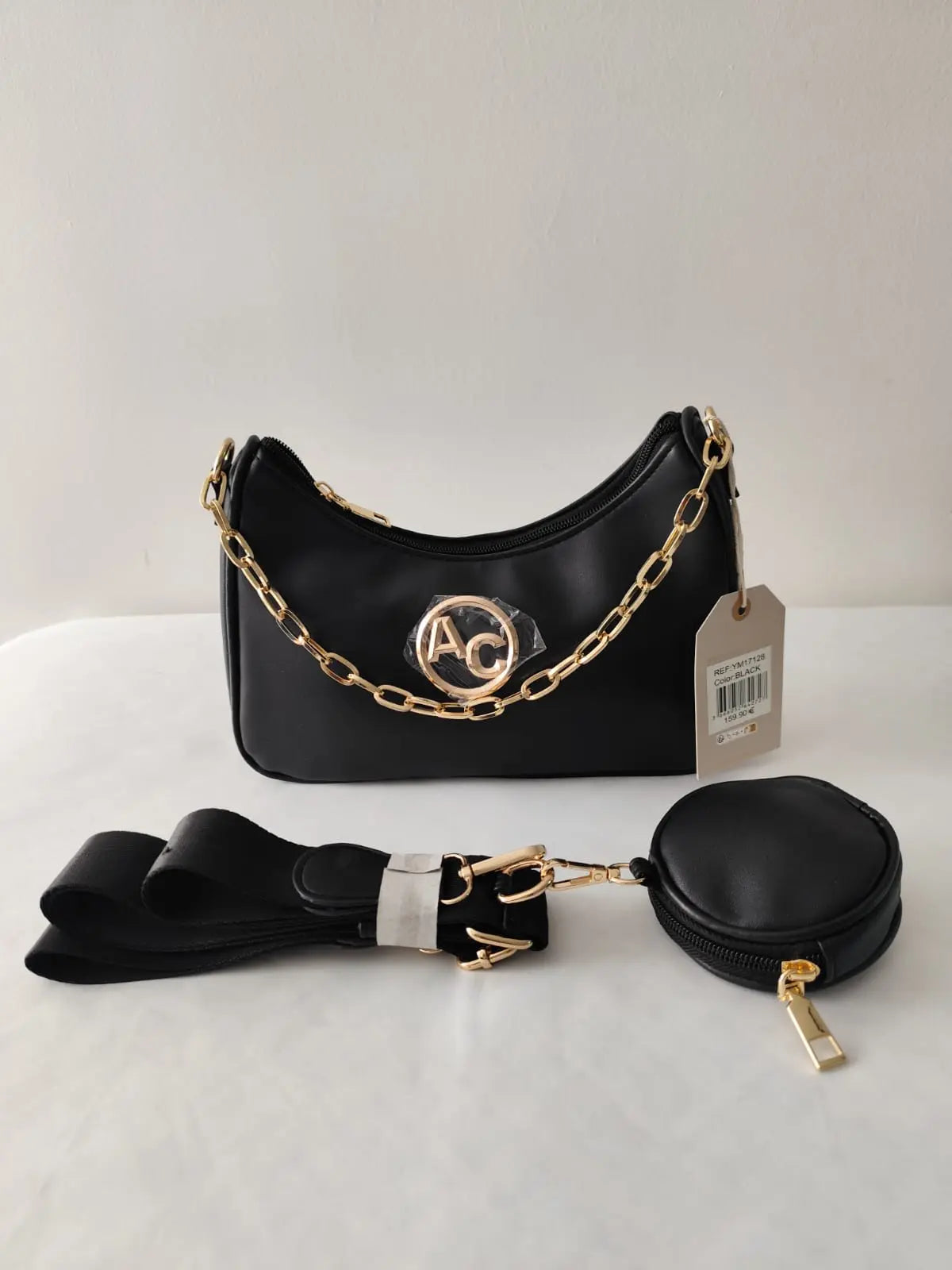 Sac à main avec petite pochette de chez American College original Ma boutique