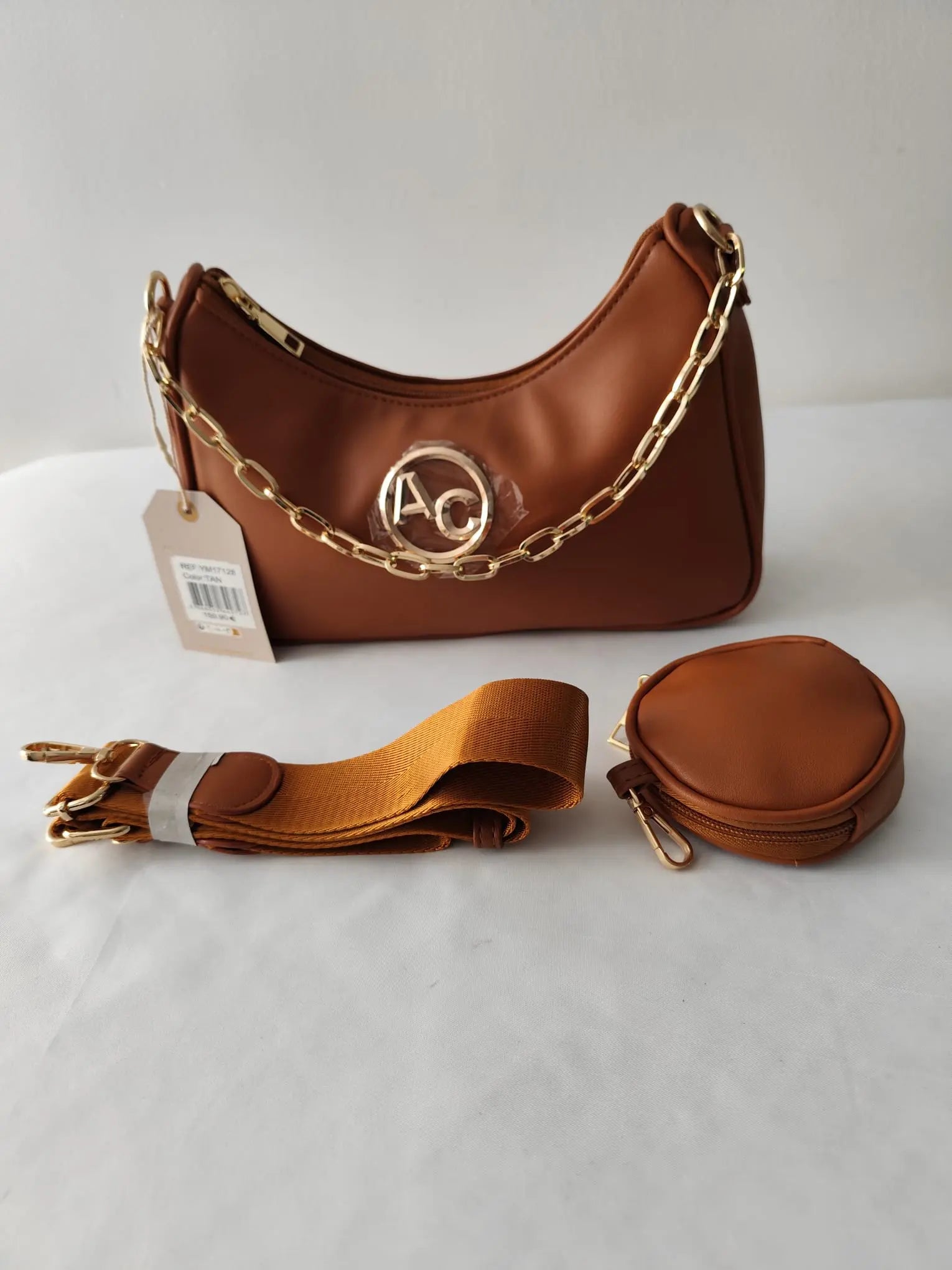 Sac à main avec petite pochette de chez American College original Ma boutique