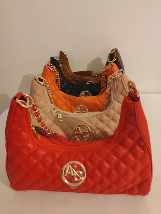 Sac à main matelassé – AMERICAN COLLEGE SAMDIASOLDES