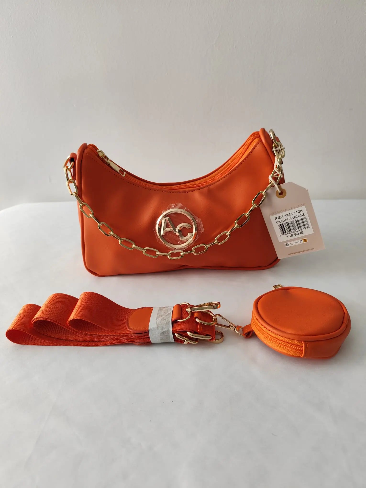 Sac à main avec petite pochette de chez American College original Ma boutique